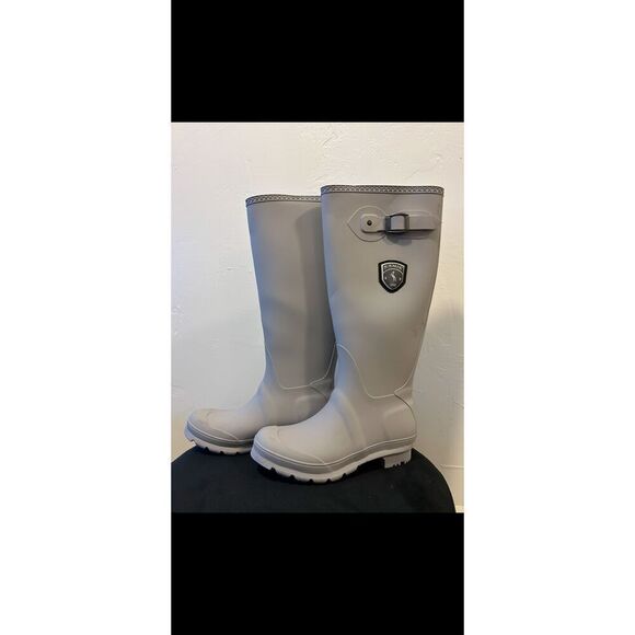 NWT KAMIK JENNIFER RAIN BOOT Light CHARCOAL - WOMENS Size 6 - Picture 2 of 12